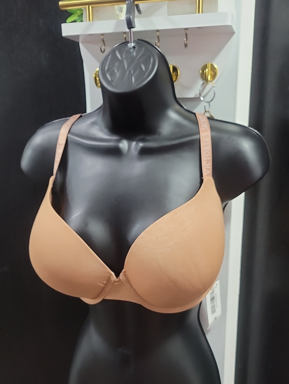Victoria's Secret Light Brown Padded T-Shirt Bra